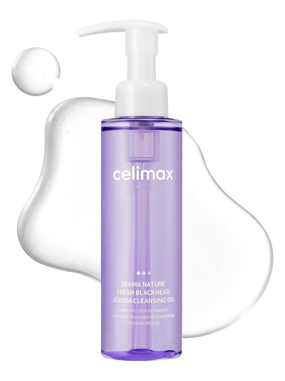 CELIMAX Derma Nature Fresh Blackhead Jojoba Cleansing Oil, 150 mL ~ New in Box